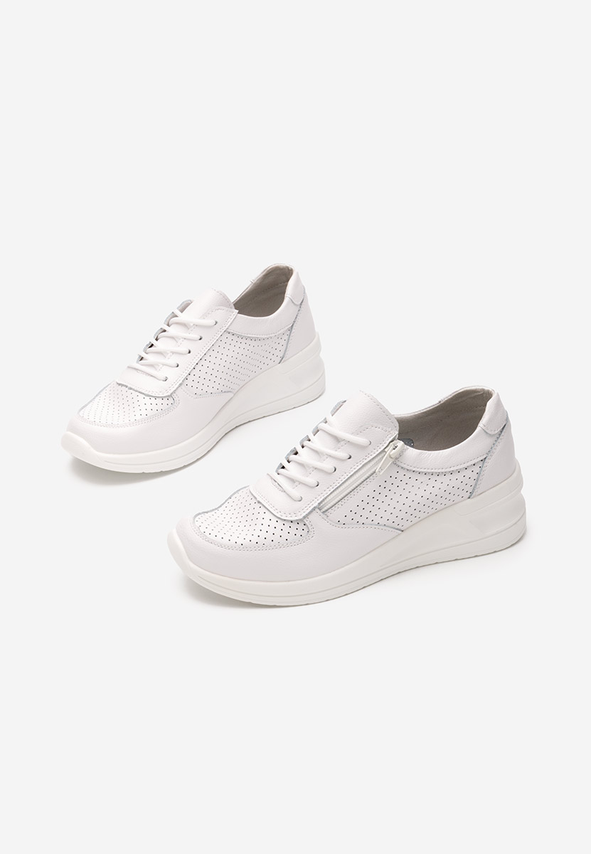 Białe sneakersy damskie Zetta