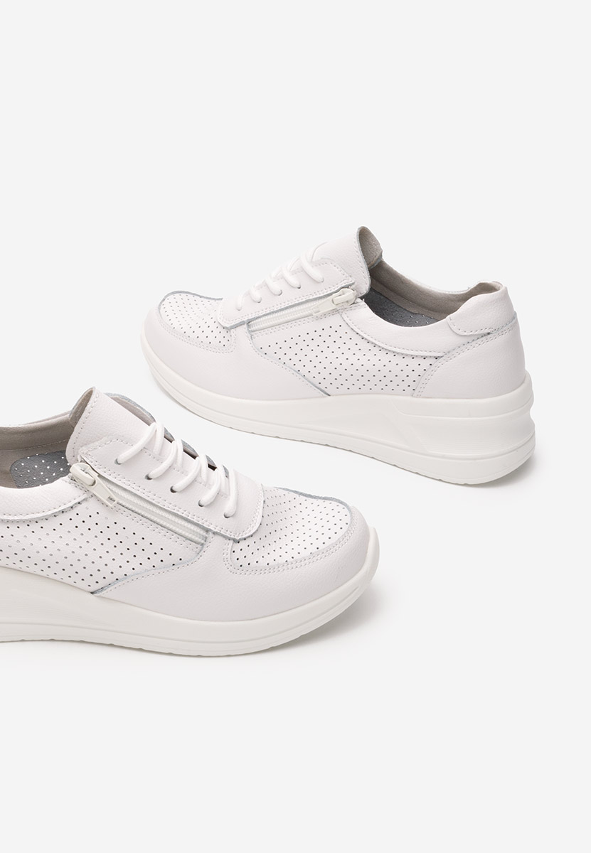 Białe sneakersy damskie Zetta