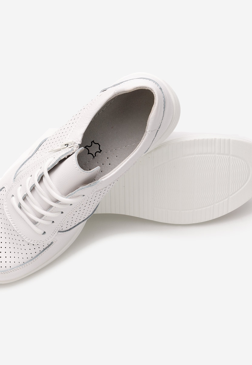 Białe sneakersy damskie Zetta