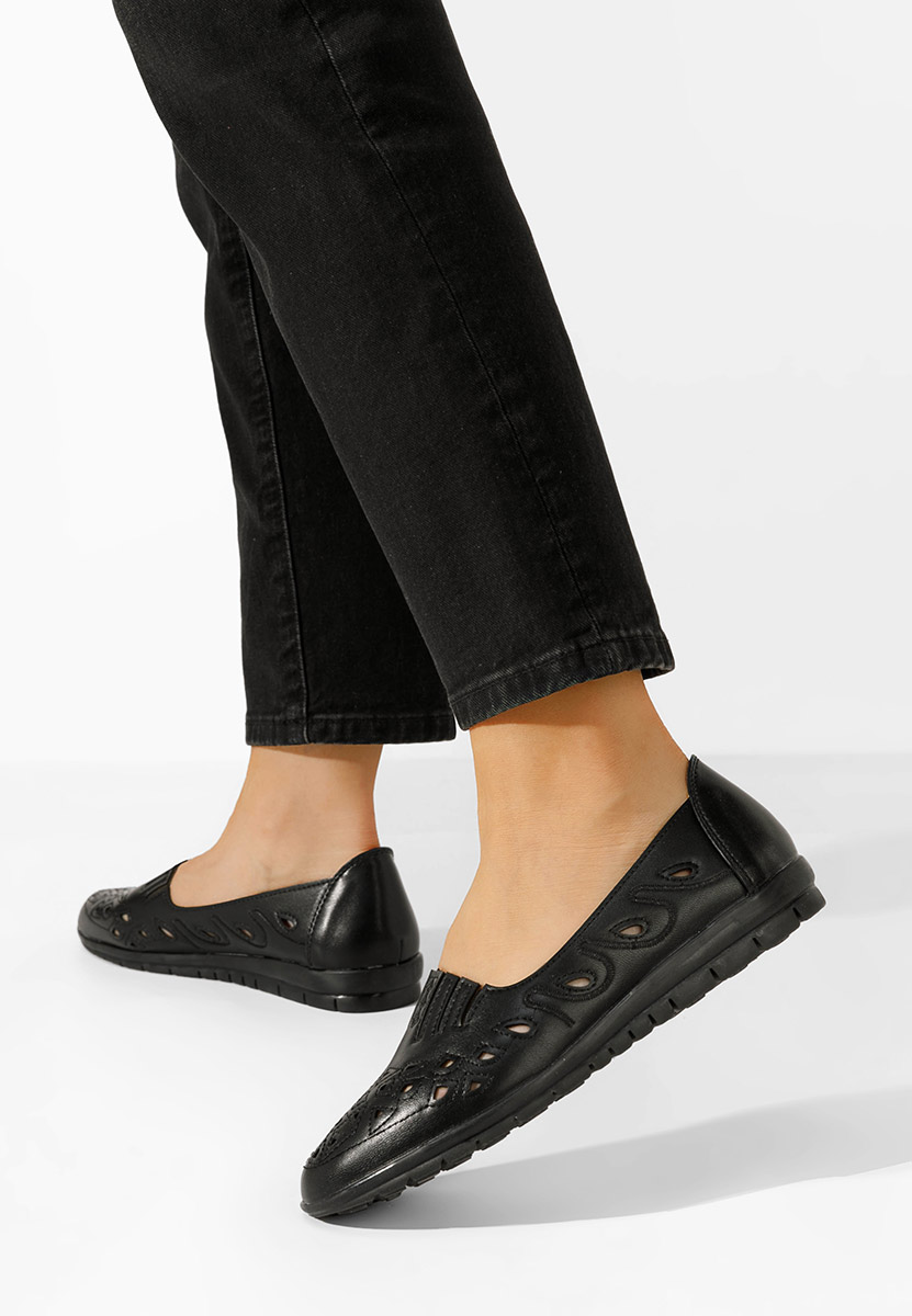 Czarne espadryle damskie Miglia