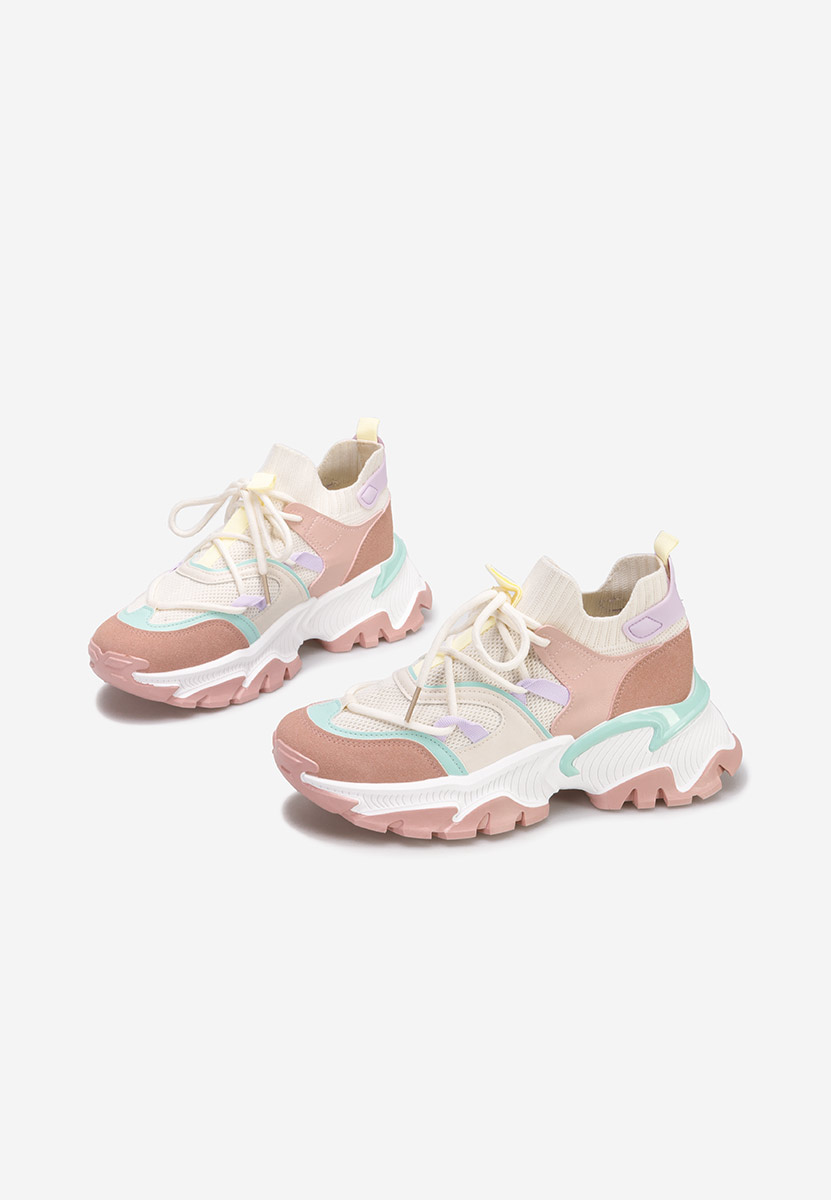 Wielokolorowy sneakersy damskie Andrasta