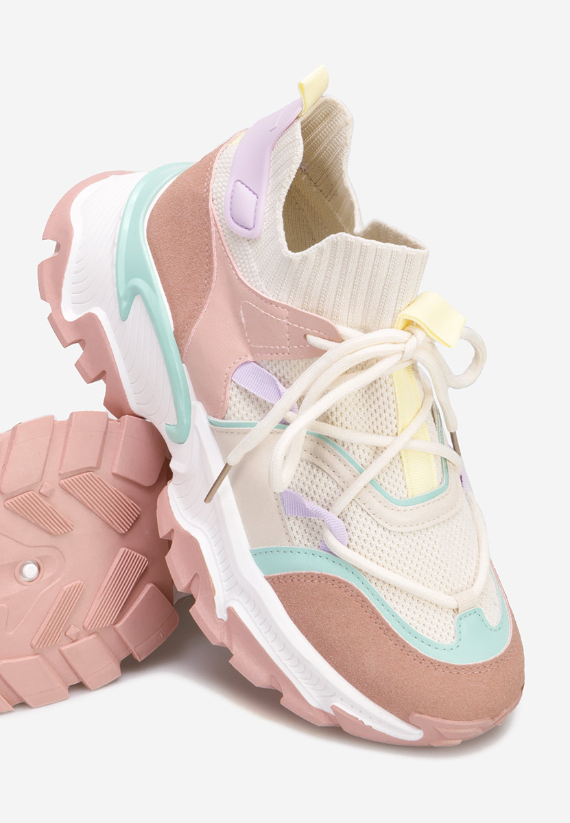 Wielokolorowy sneakersy damskie Andrasta