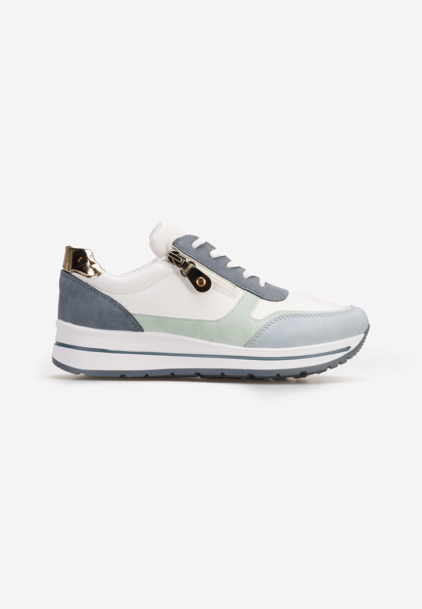 Niebieskie sneakersy damskie Positeia