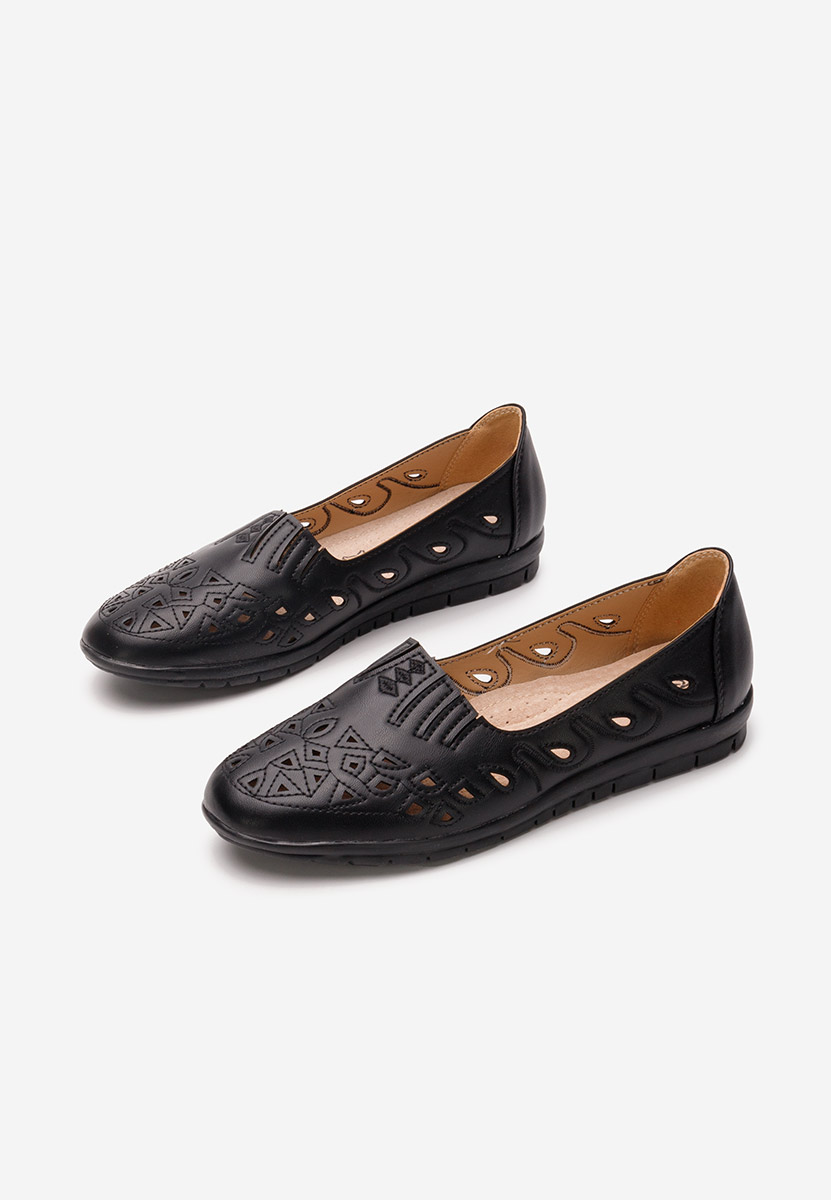 Czarne espadryle damskie Miglia