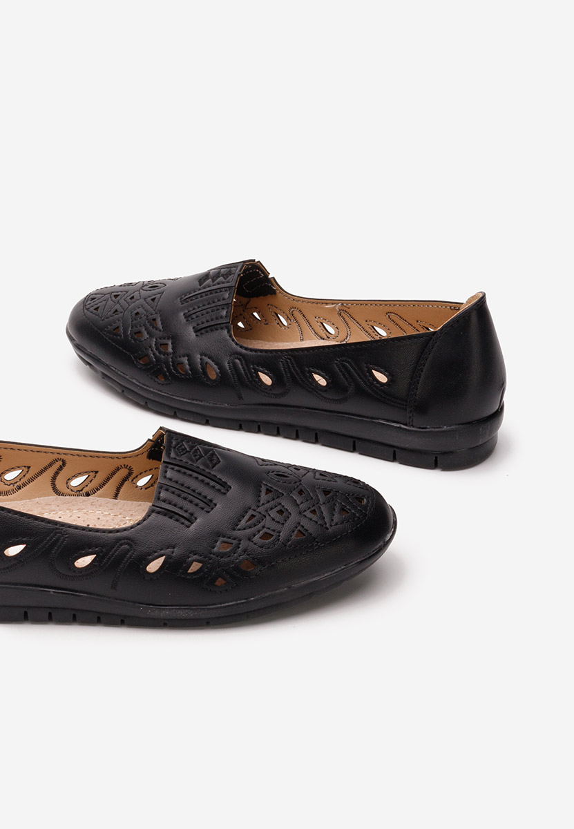 Czarne espadryle damskie Miglia