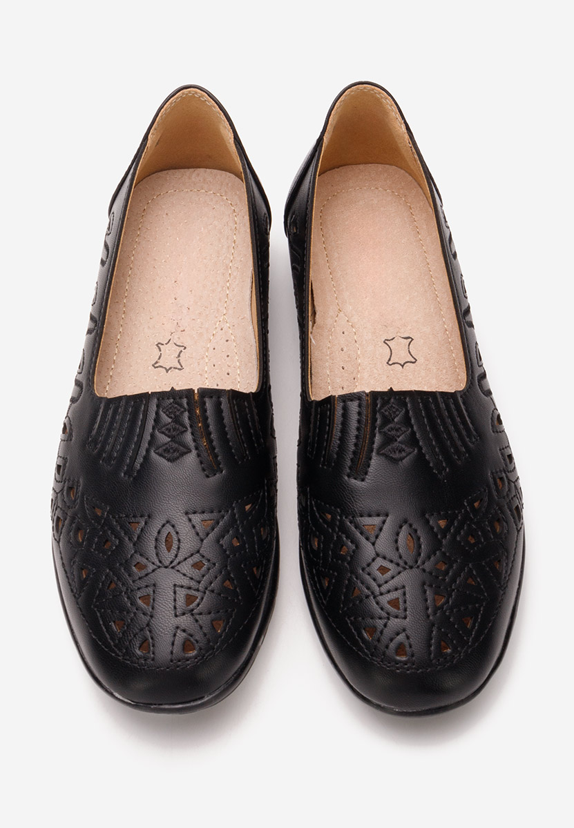 Czarne espadryle damskie Miglia