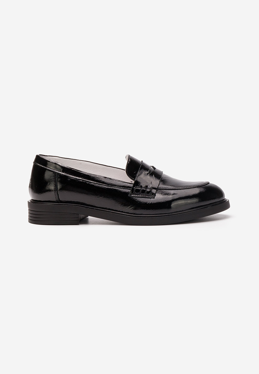 Czarne loafers damskie Zalaya V3