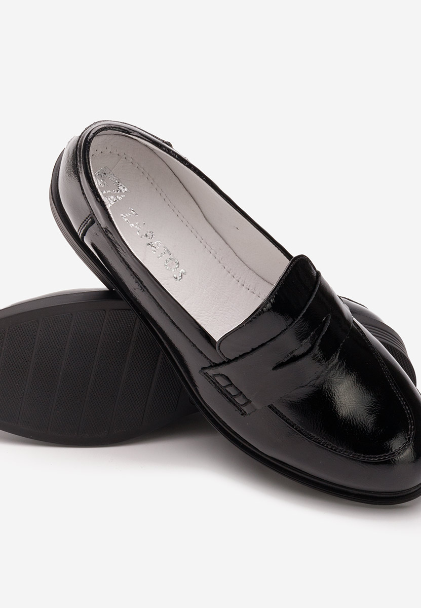 Czarne loafers damskie Zalaya V3