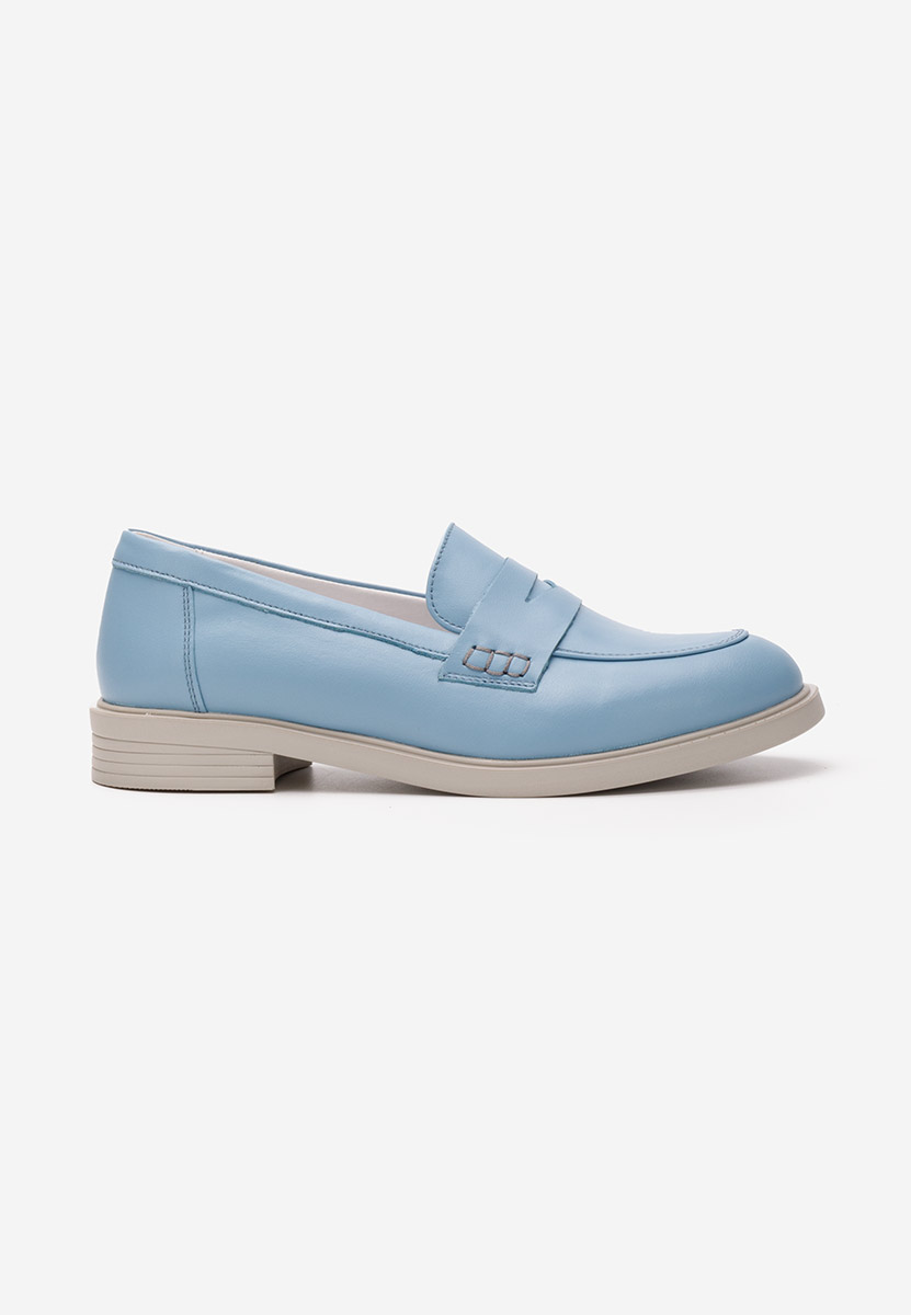 Niebieski loafers damskie Zalaya