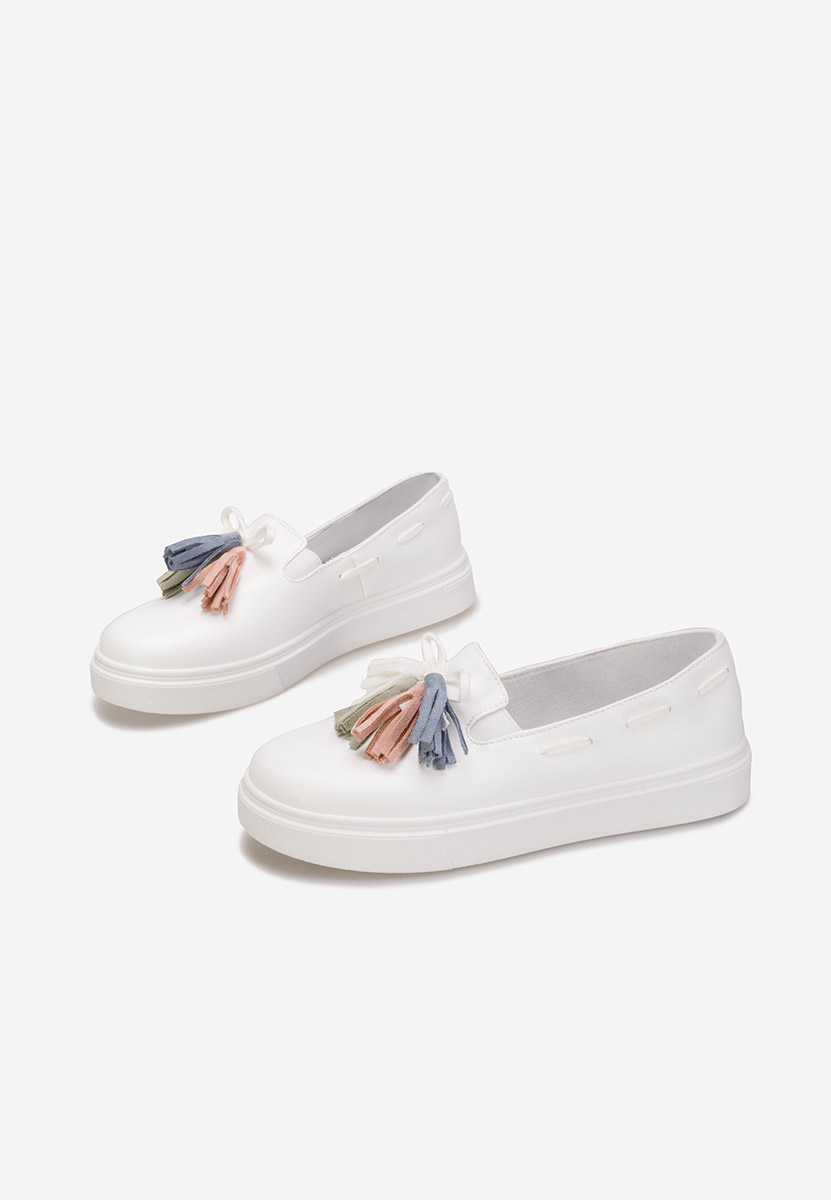 Białe espadryle damskie Graziela