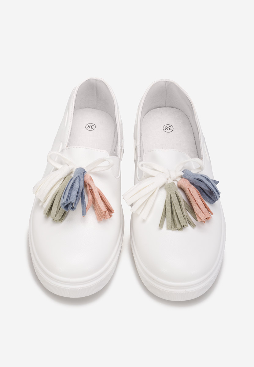 Białe espadryle damskie Graziela