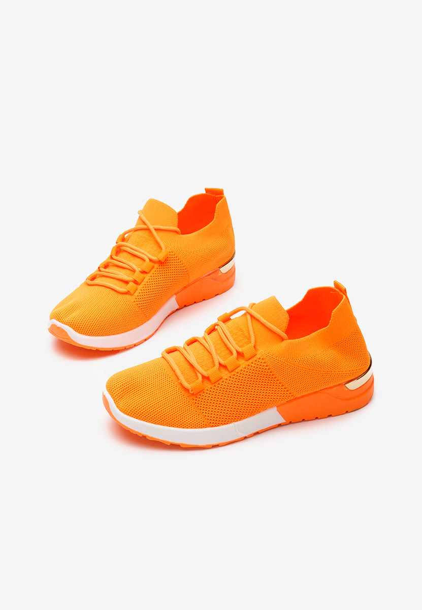Pomarańczowe sneakersy damskie Bushra V2 Pomarańczowe sneakersy damskie Bushra V2