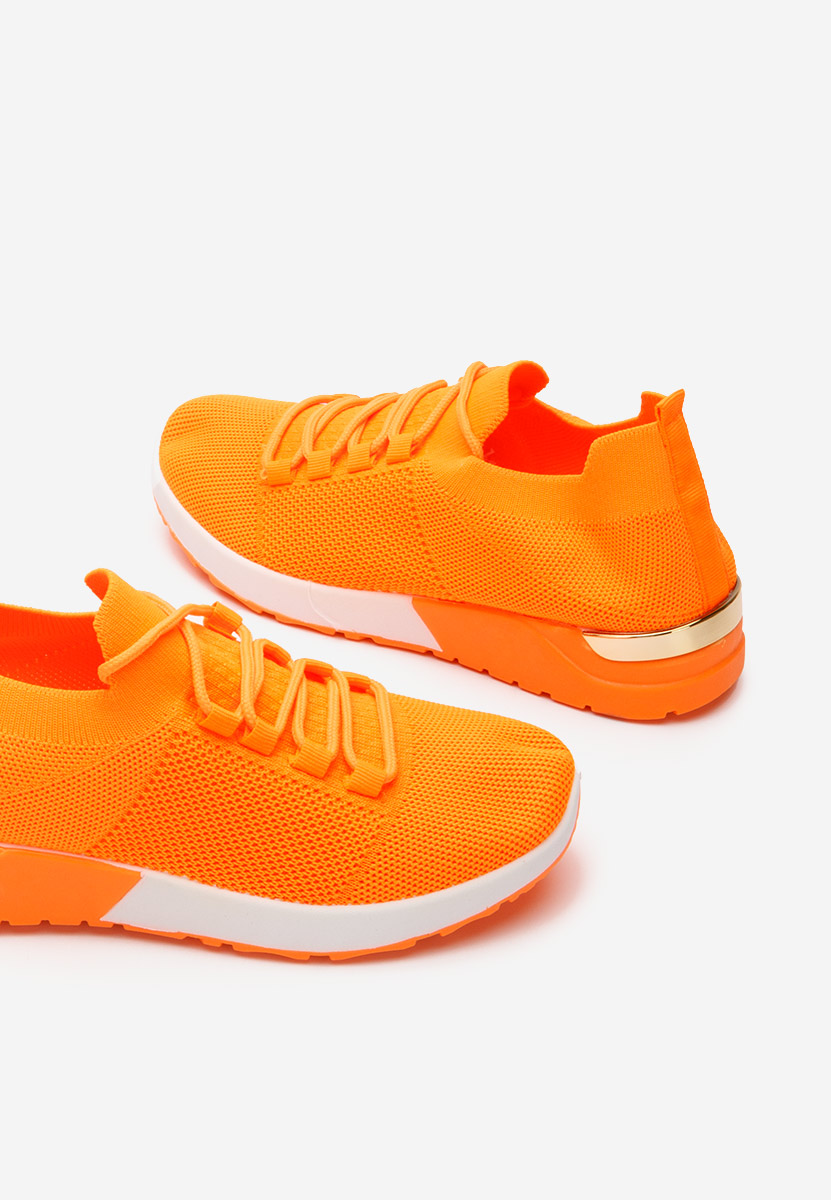 Pomarańczowe sneakersy damskie Bushra V2 Pomarańczowe sneakersy damskie Bushra V2