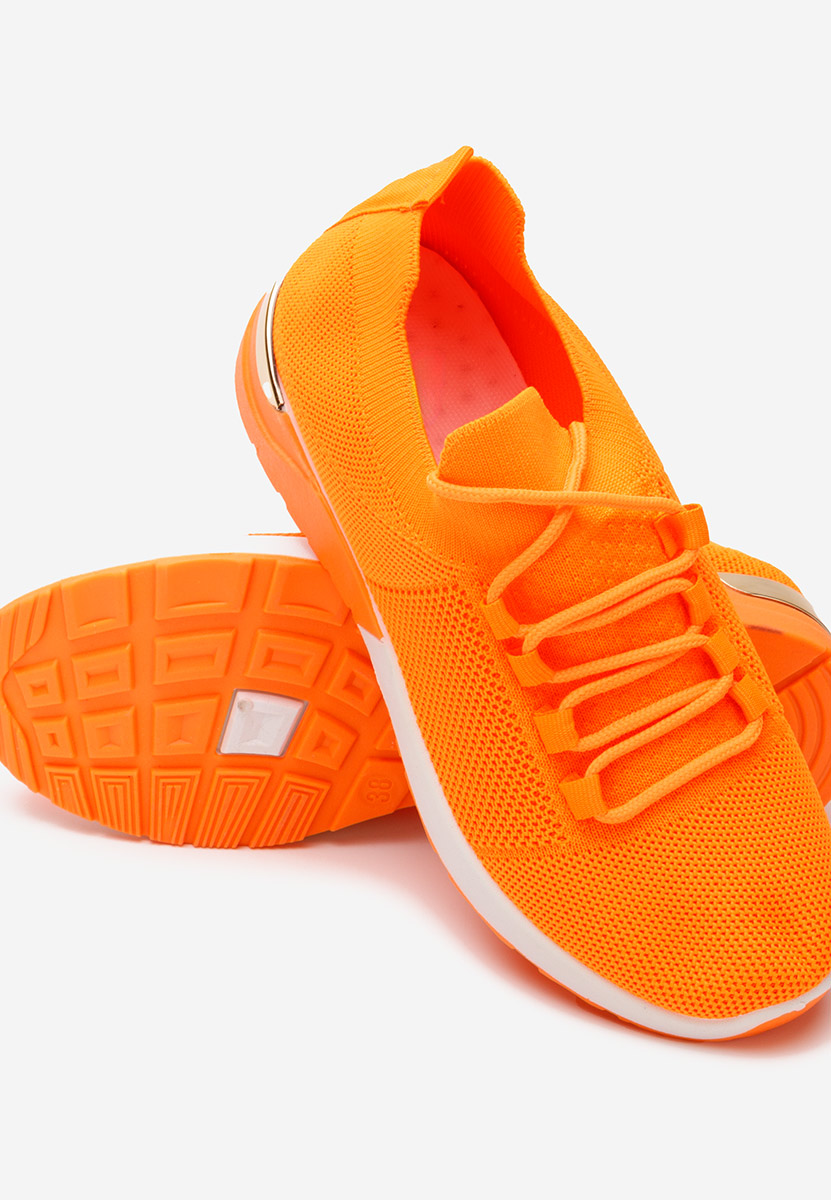 Pomarańczowe sneakersy damskie Bushra V2 Pomarańczowe sneakersy damskie Bushra V2