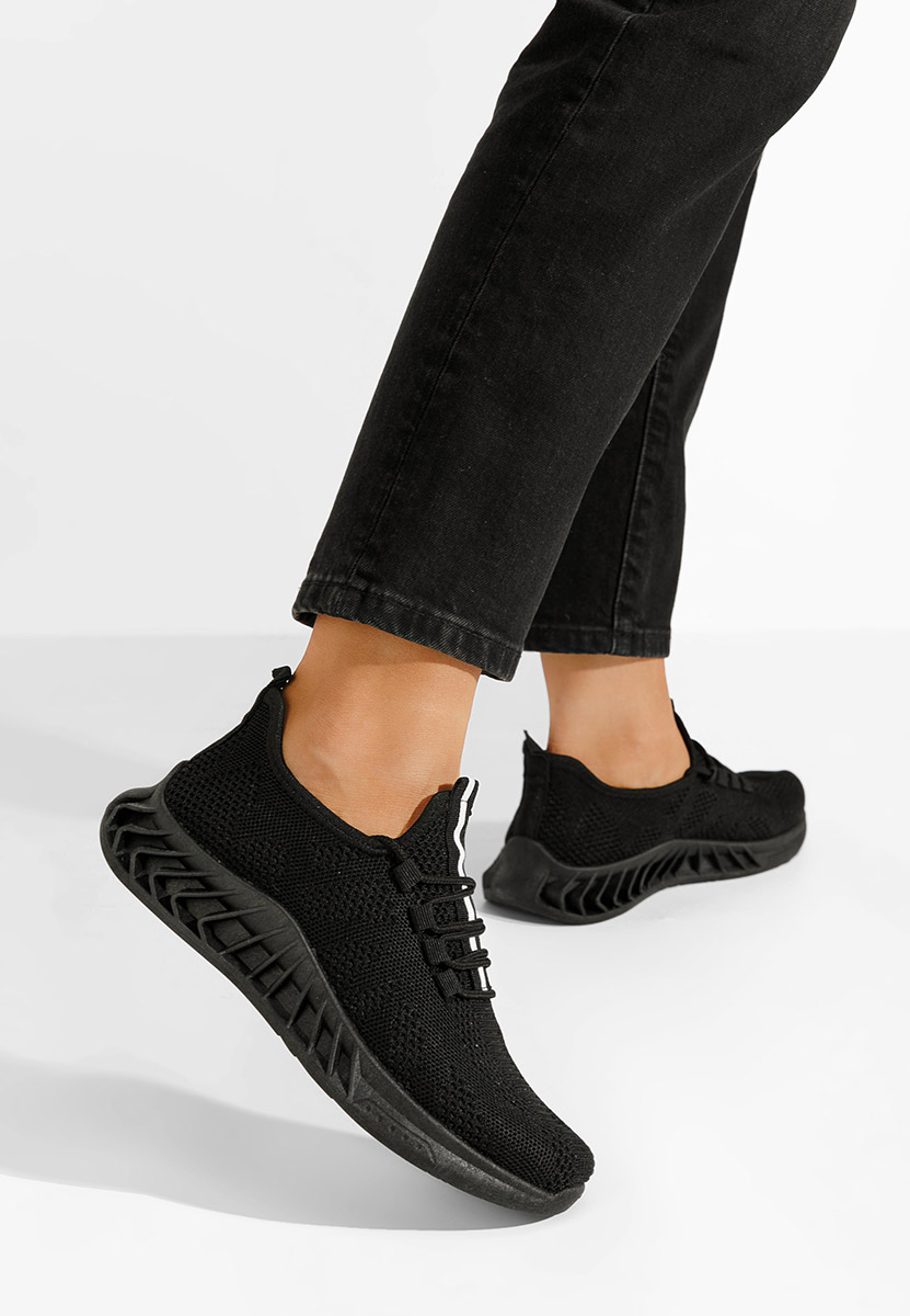 Czarne buty sportowe Akeela
