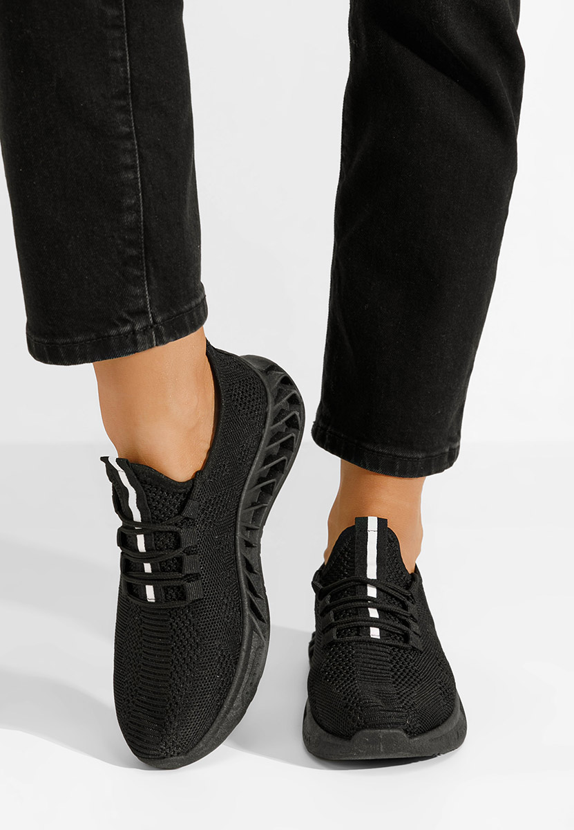 Czarne buty sportowe Akeela