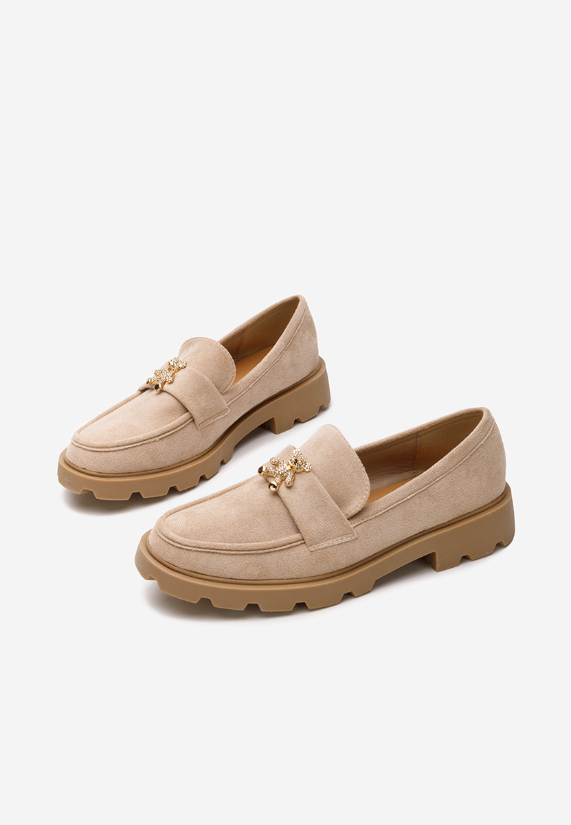 Khaki mokasyny damskie Onyama