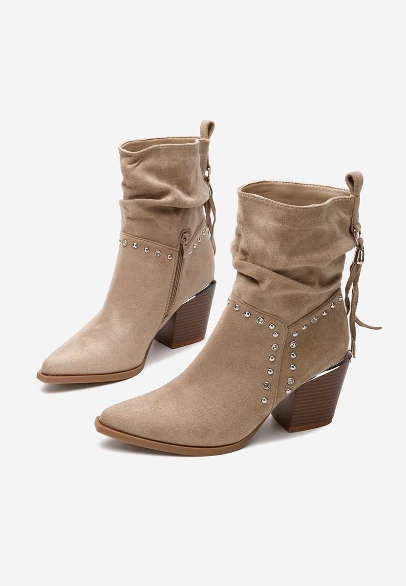 Khaki kowbojki damskie Madisin
