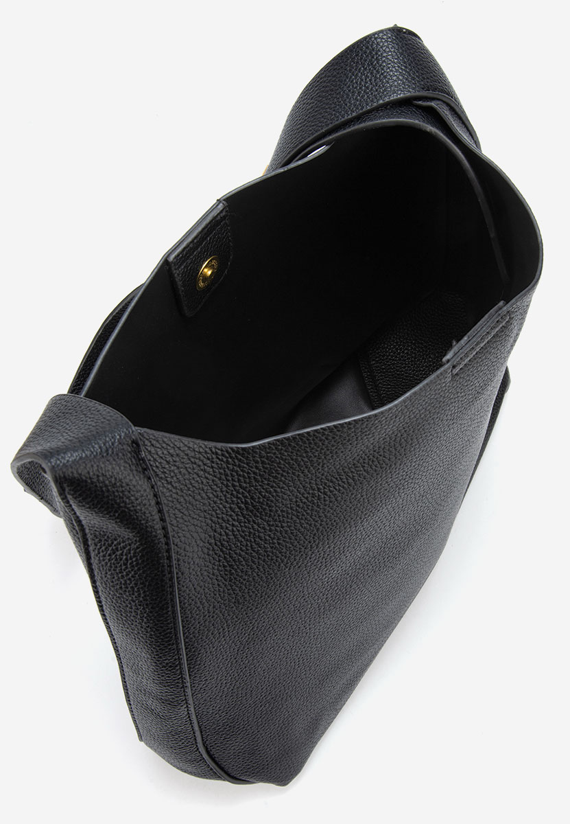 Czarna torebka hobo Kalisha