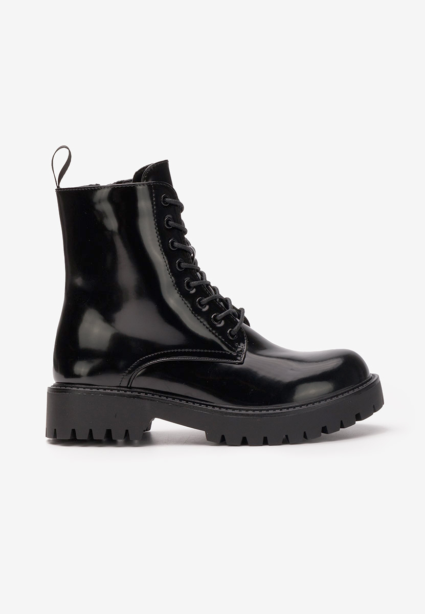 Czarne workery damskie Sarissa