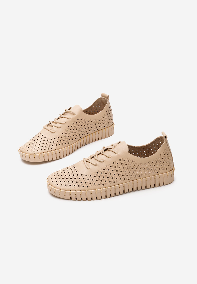 Khaki półbuty damskie Tonelia V2