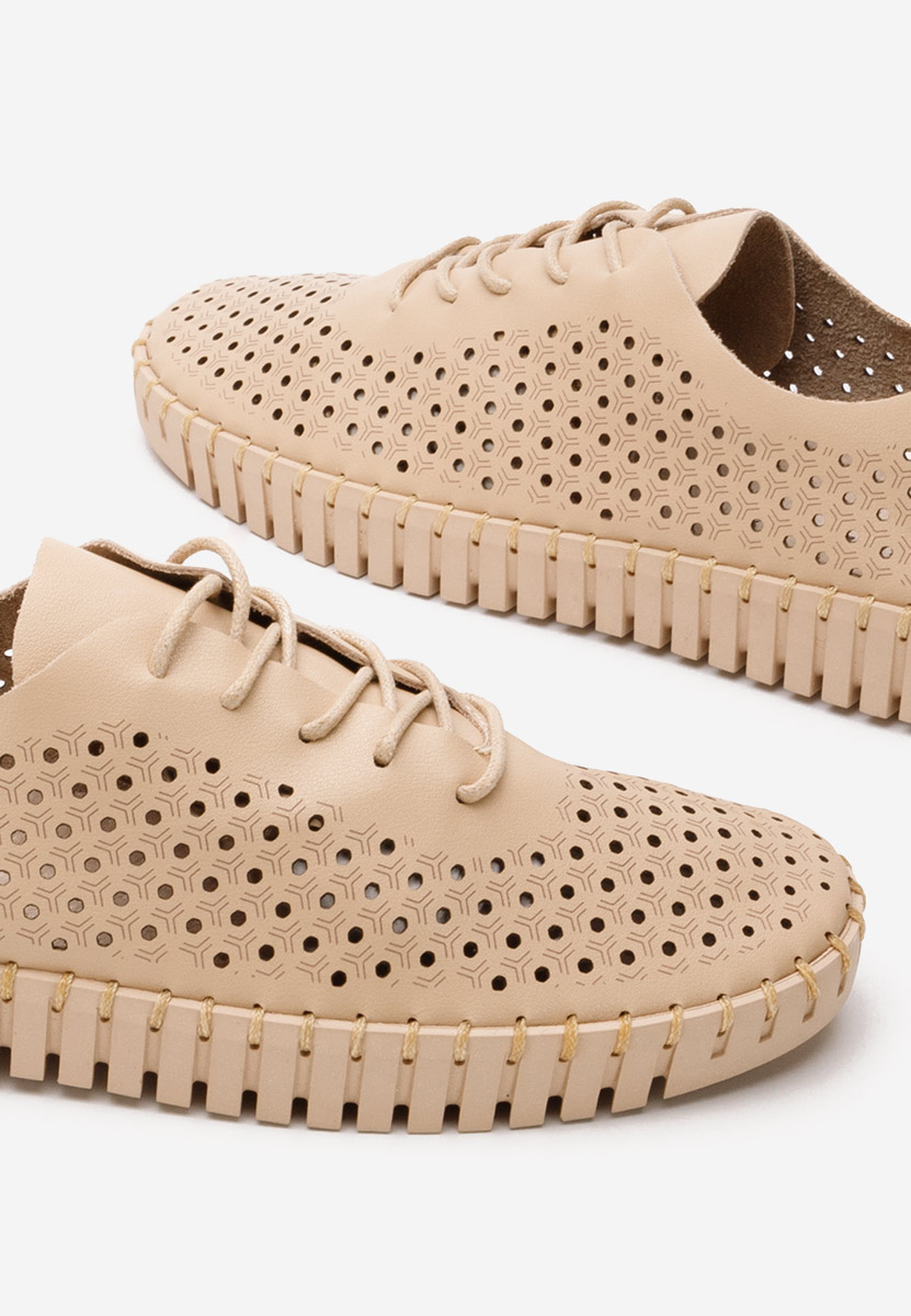 Khaki półbuty damskie Tonelia V2