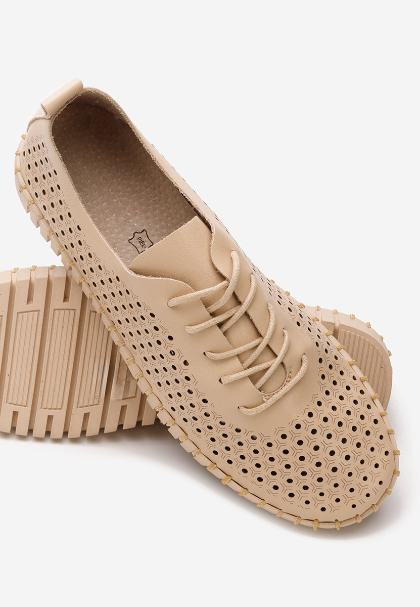 Khaki półbuty damskie Tonelia V2