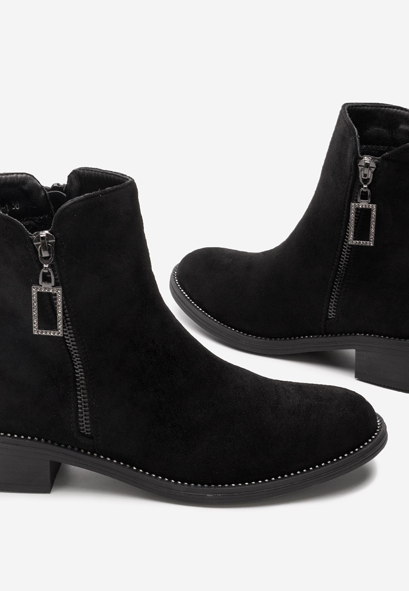 Czarne botki damskie Catherina V2