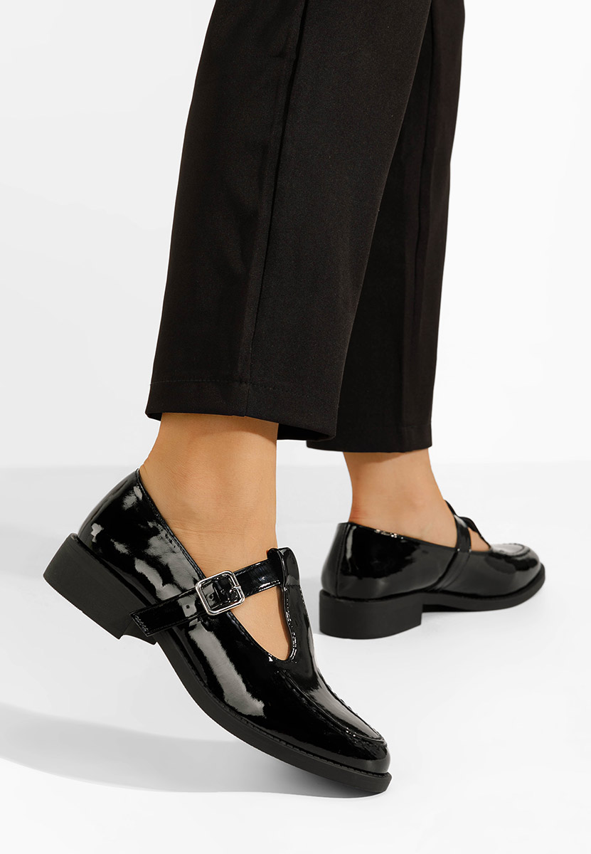 Czarne półbuty damskie Maurisa V2