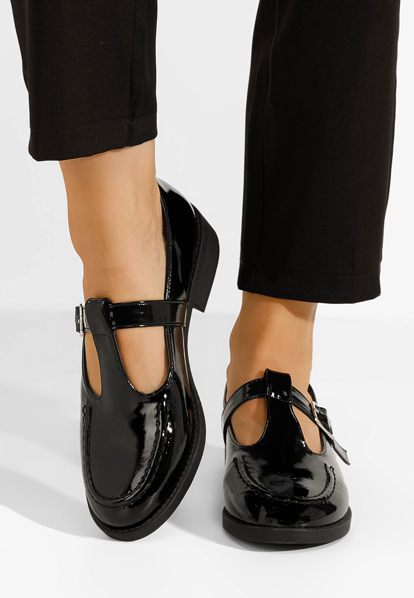 Czarne półbuty damskie Maurisa V2