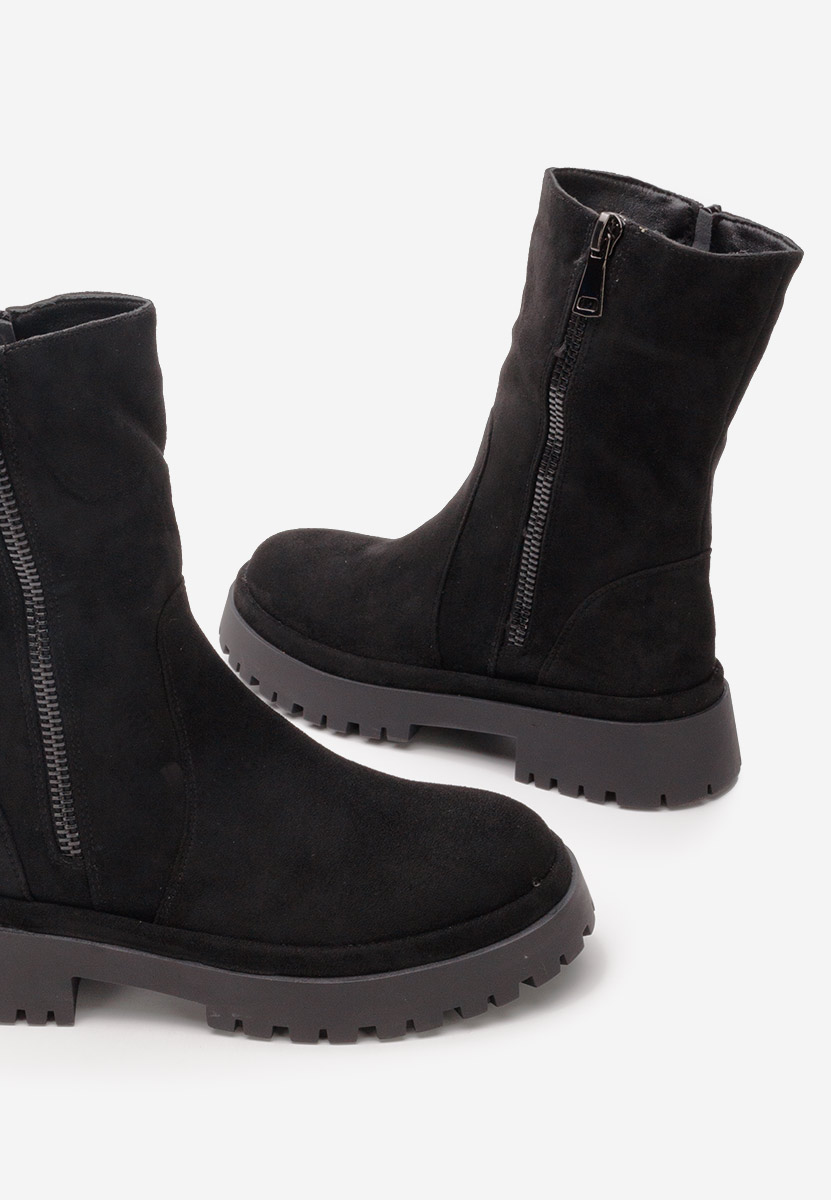 Czarne kozaki damskie Callidora