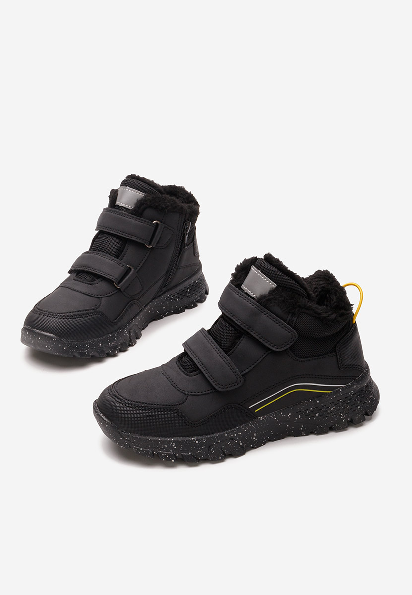 Czarne sneakersy chłopięce Teran
