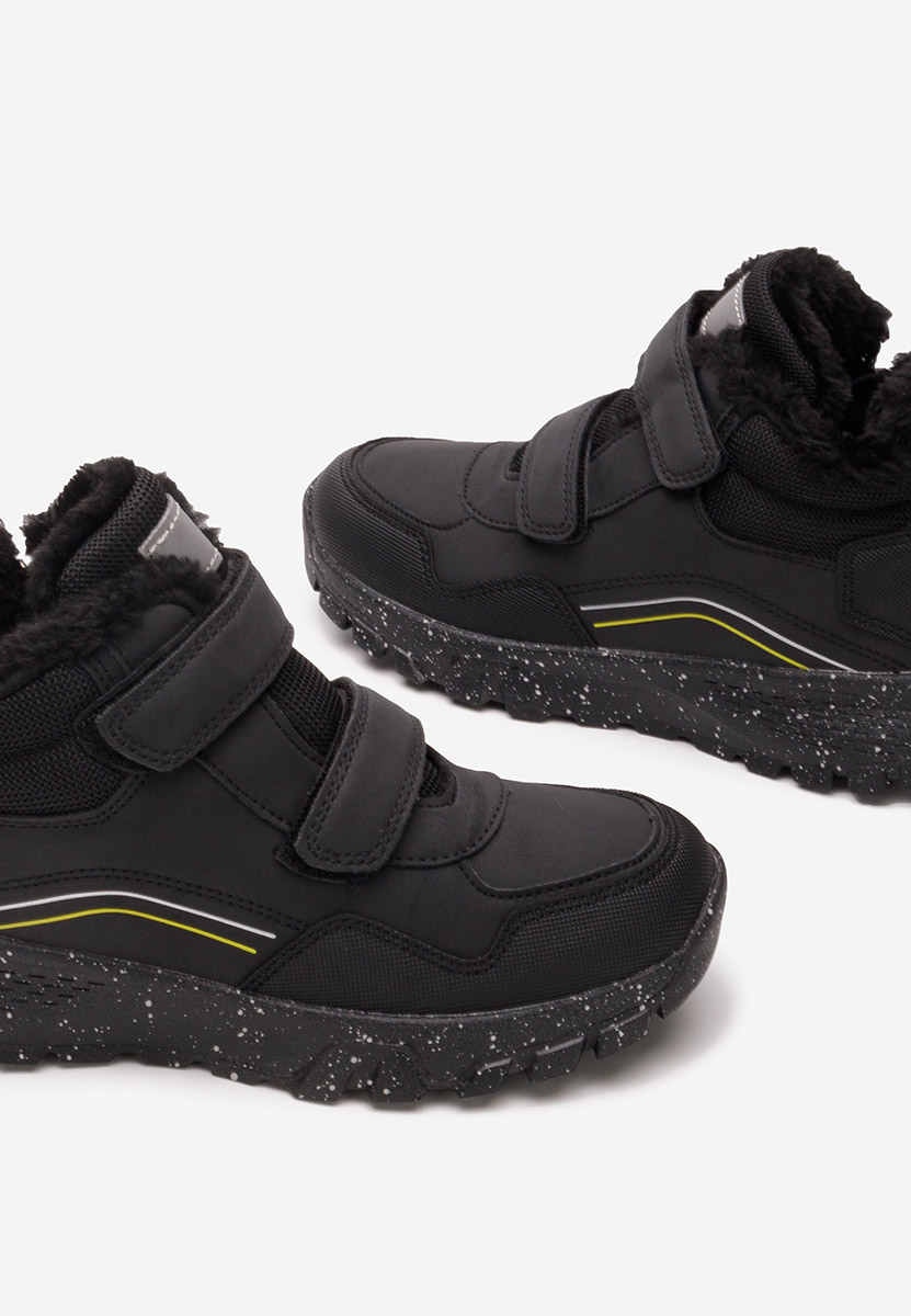 Czarne sneakersy chłopięce Teran