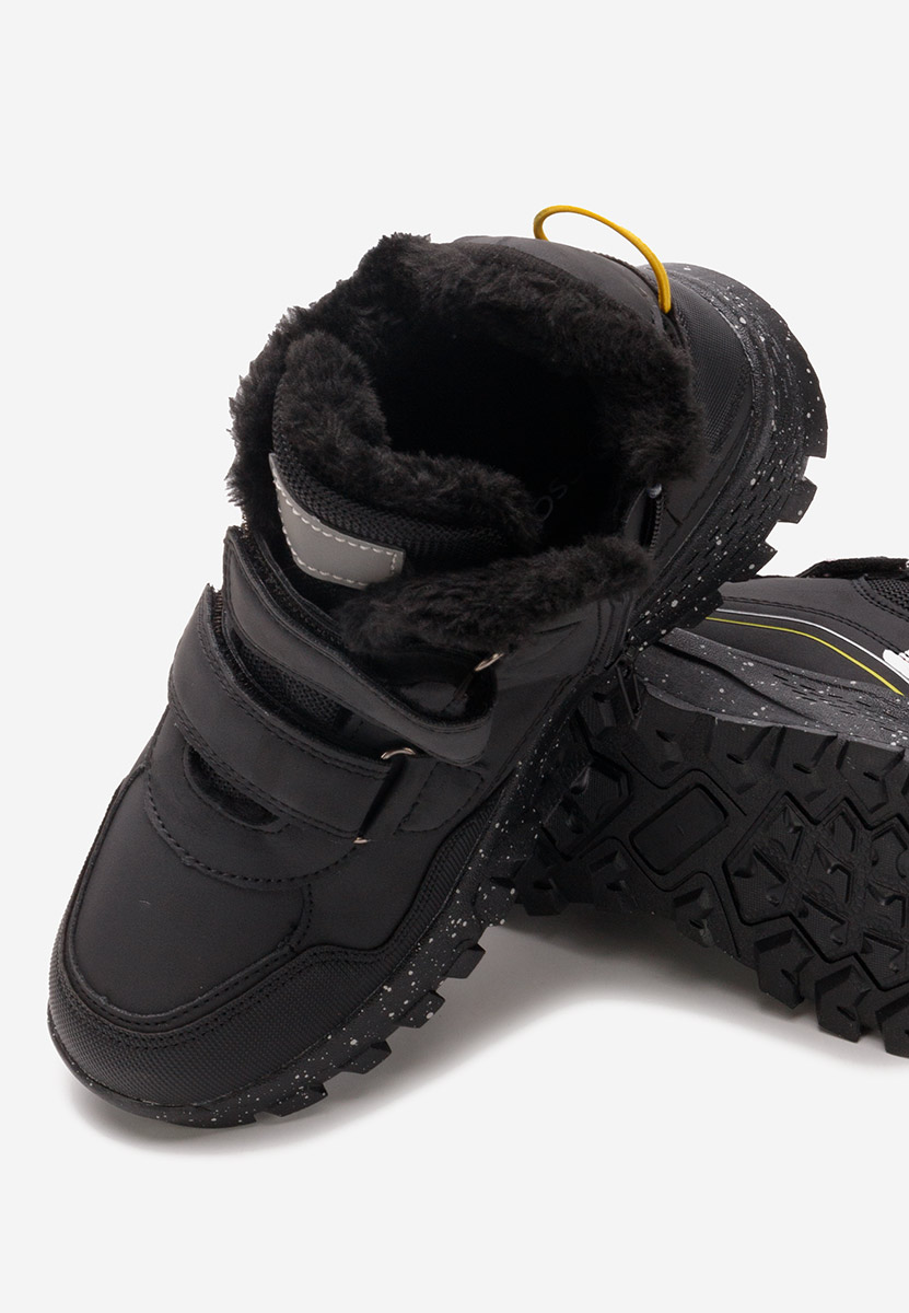 Czarne sneakersy chłopięce Teran