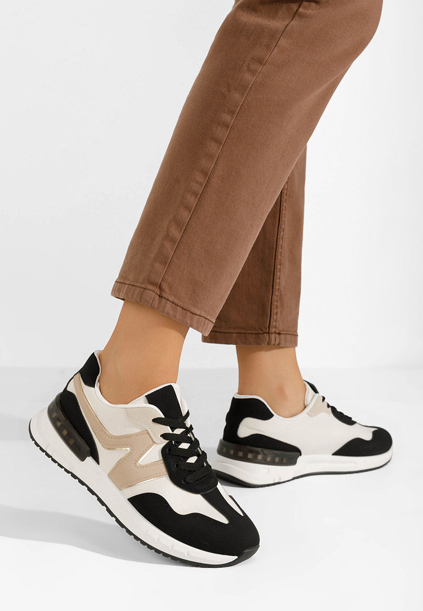 Czarne sneakersy damskie Joselina