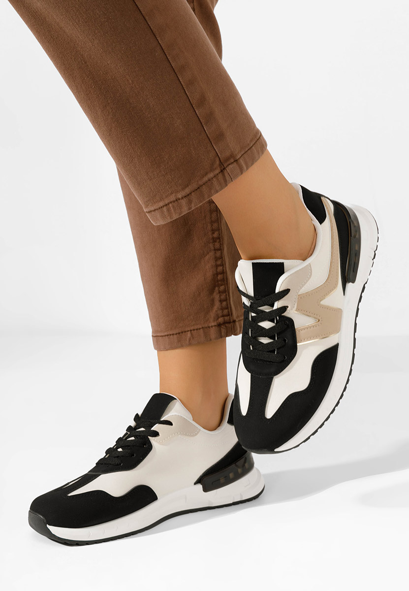 Czarne sneakersy damskie Joselina