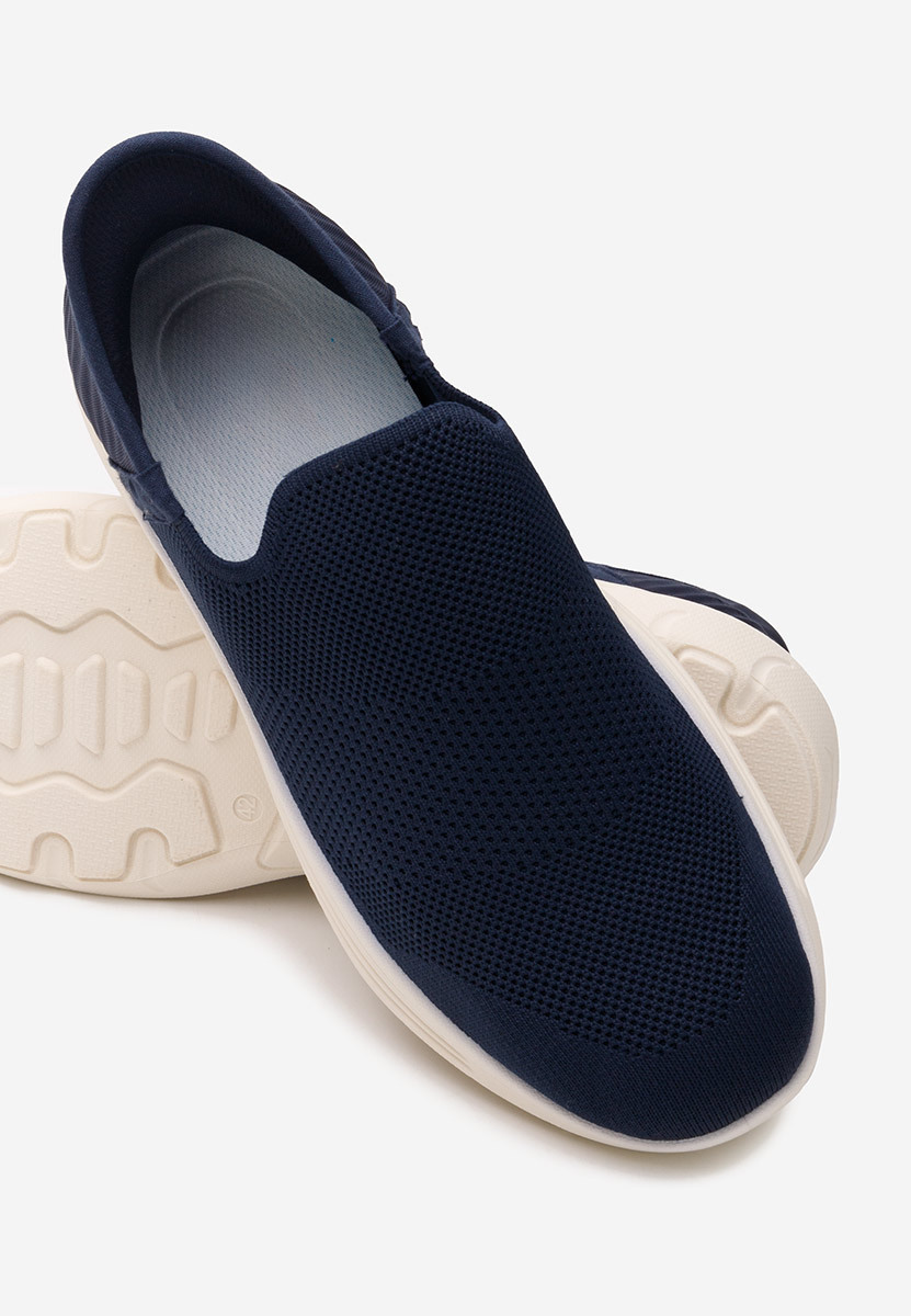 Niebieskie półbuty męskie Thano