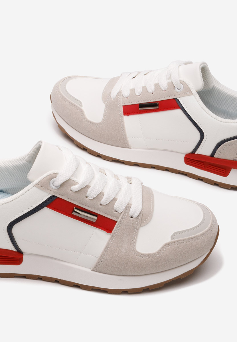 Białe sneakersy męskie Jimmy