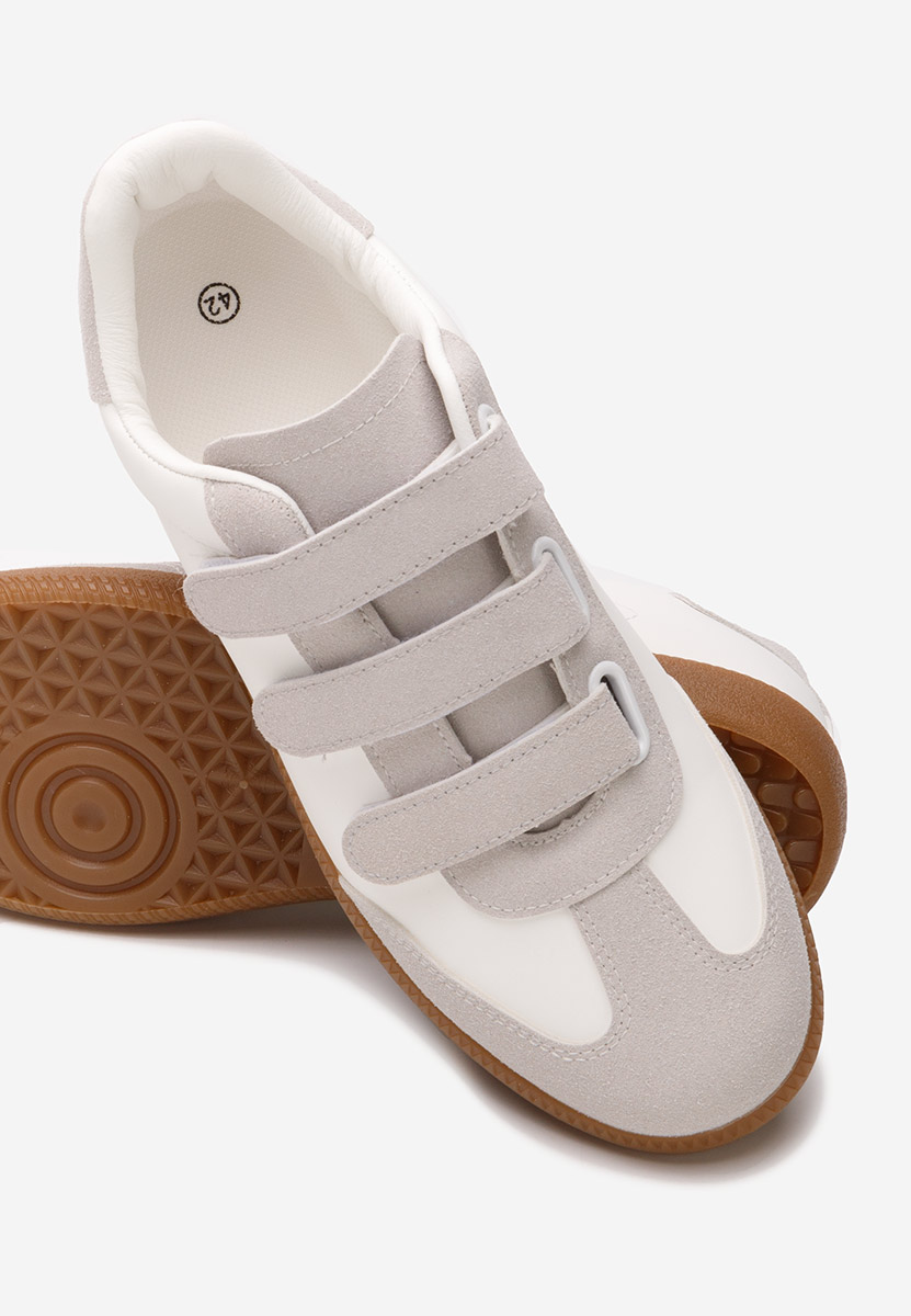 Białe buty sportowe męskie Norex