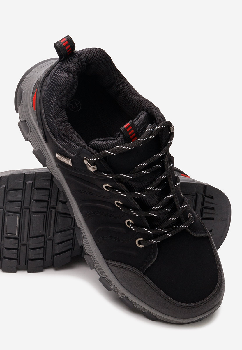 Czarne półbuty męskie Tonsi