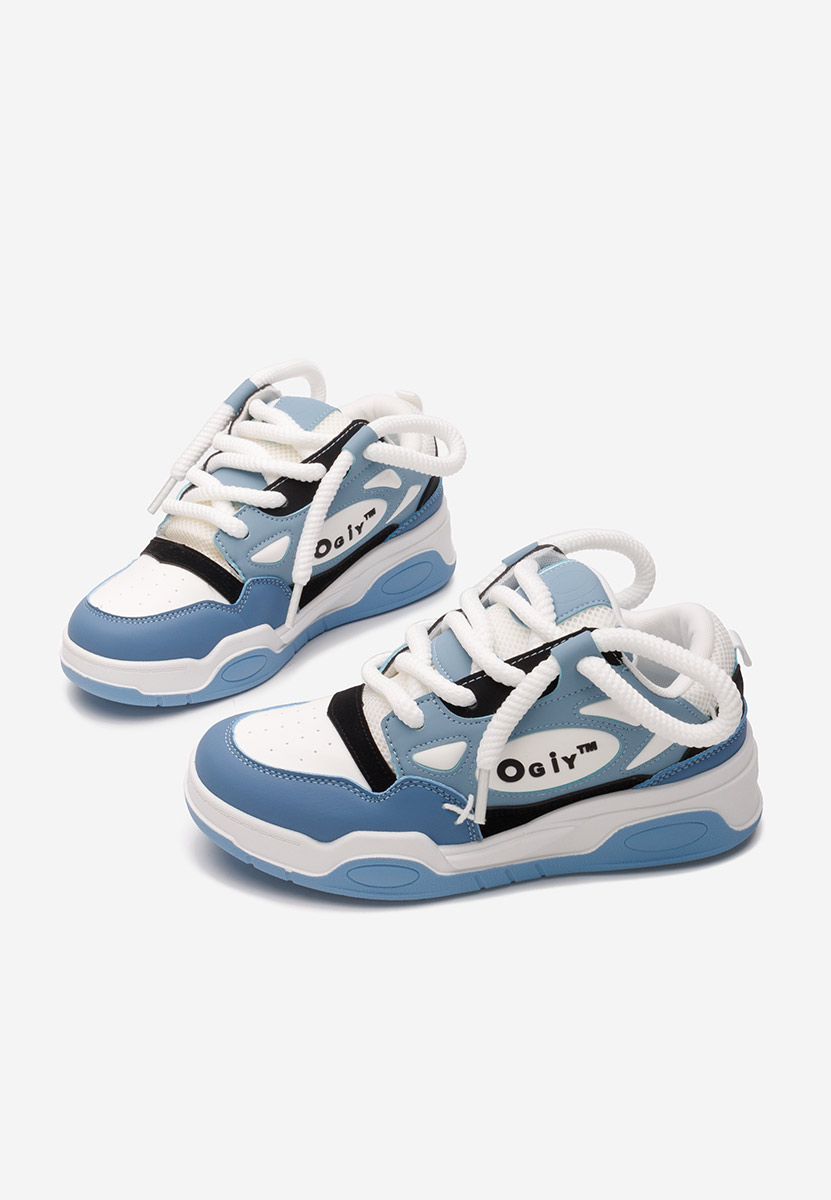 Niebieskie sneakersy męskie Diall