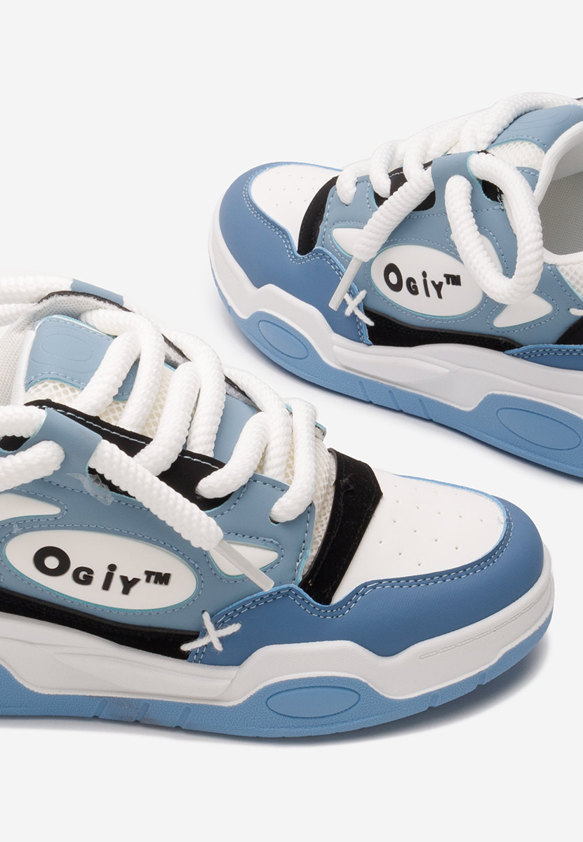 Niebieskie sneakersy męskie Diall