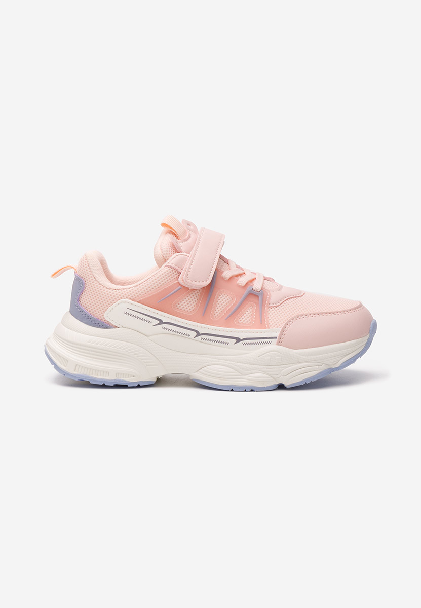 Różowe sneakersy dziewczęce Smyk