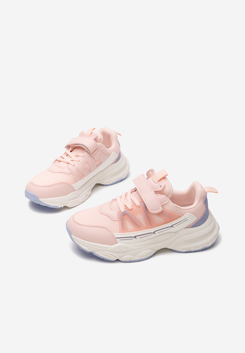 Różowe sneakersy dziewczęce Smyk