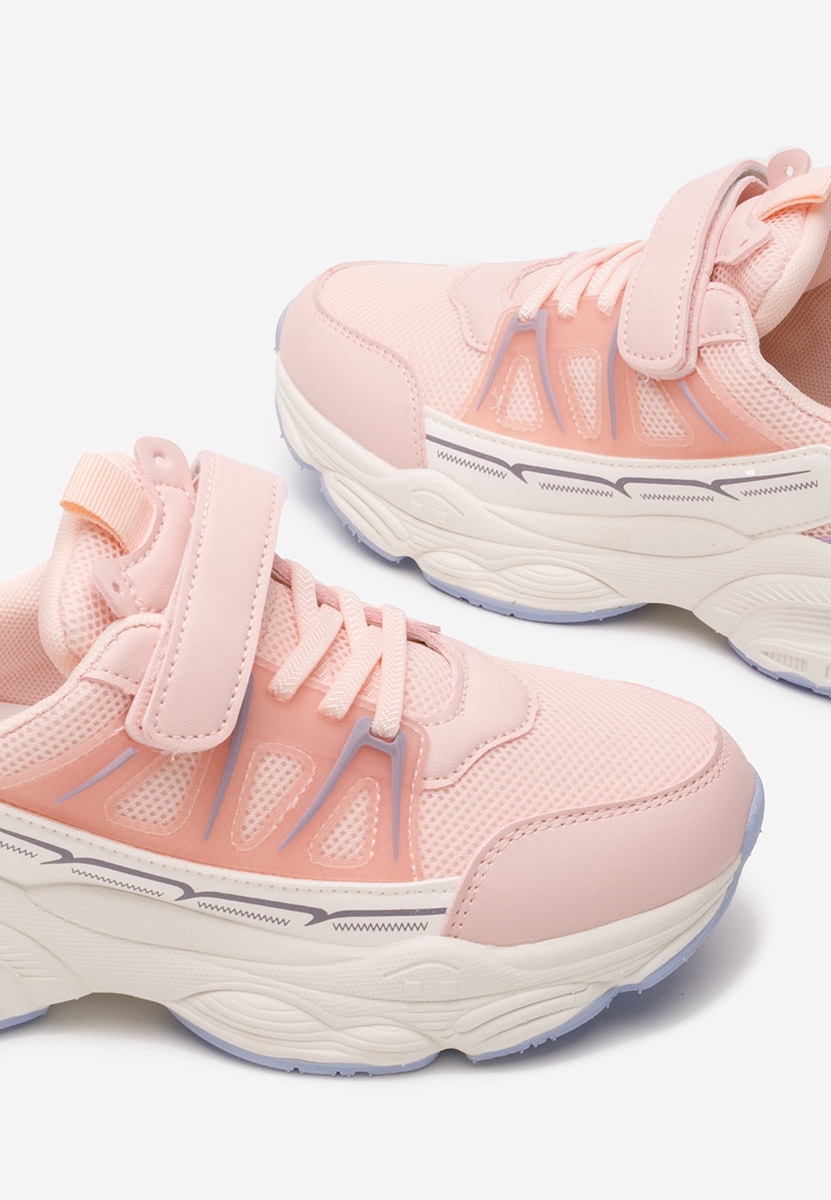 Różowe sneakersy dziewczęce Smyk