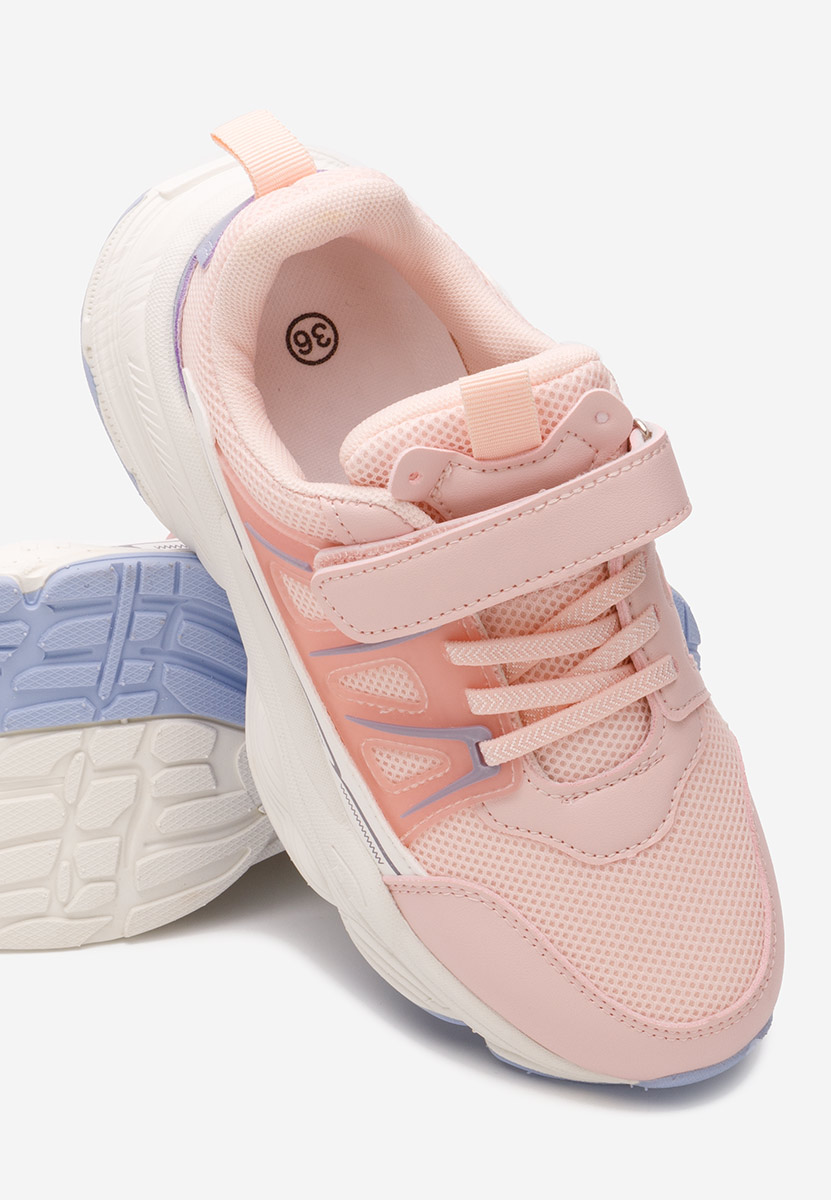 Różowe sneakersy dziewczęce Smyk