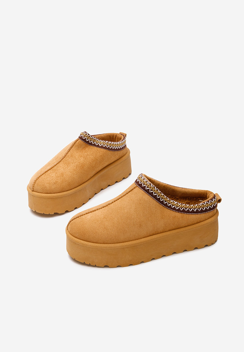 Camelowe drewniaki Comfy V4