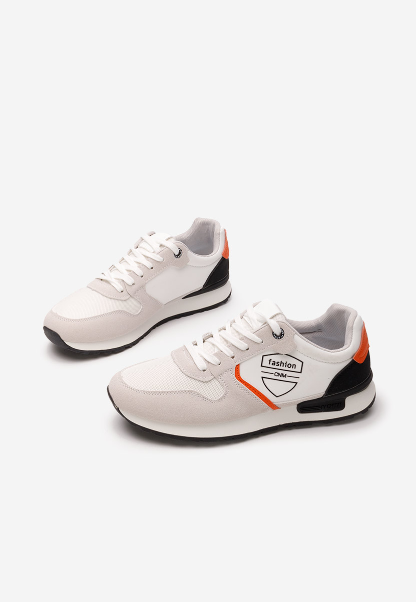 Białe sneakersy męskie Garey