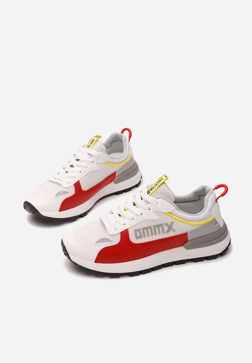 Białe sneakersy męskie Damon