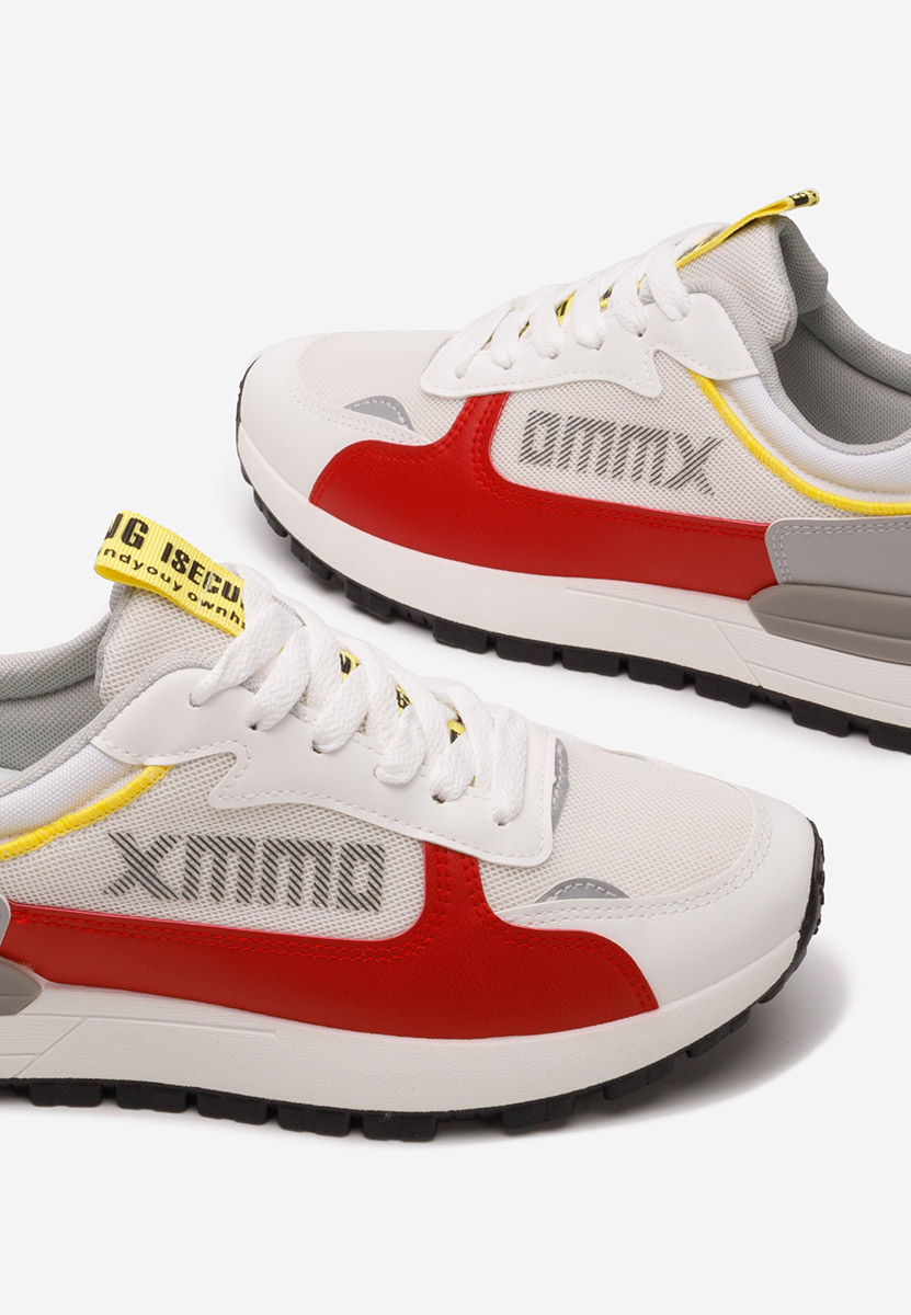 Białe sneakersy męskie Damon